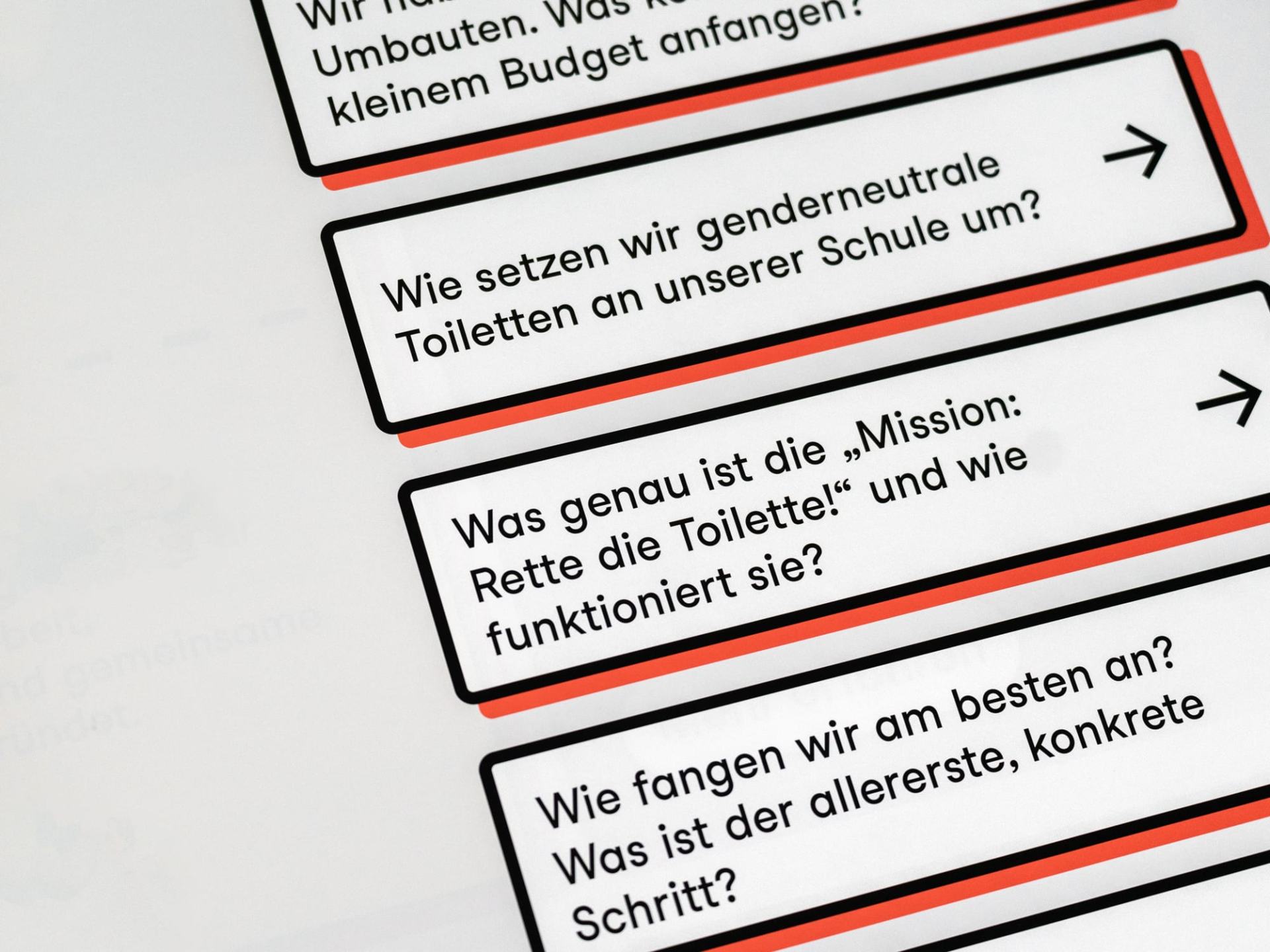 Startseite Sektion FAQ und Hilfe